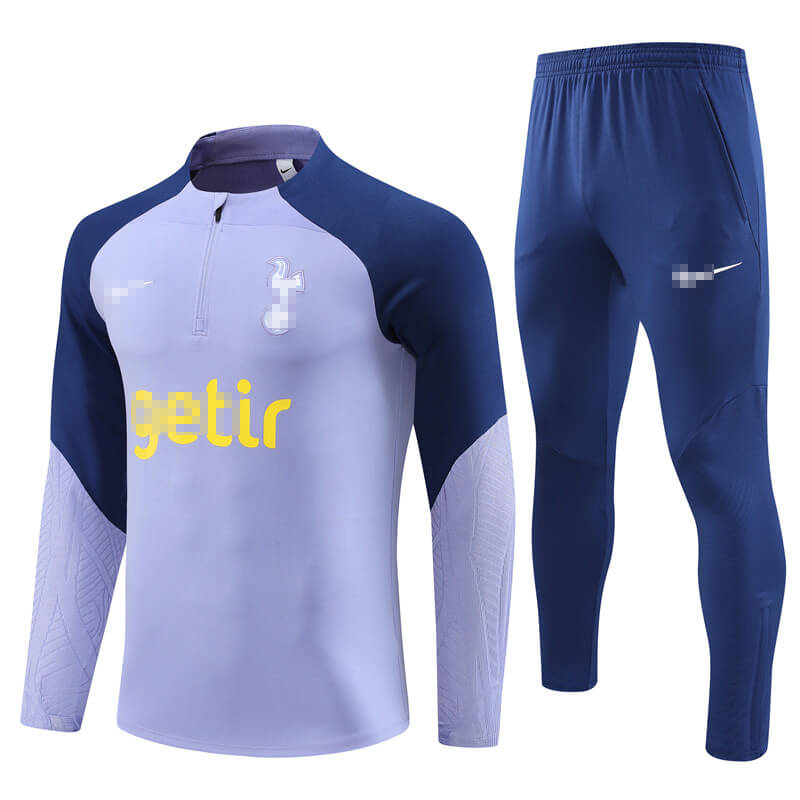 Sudadera de Entrenamiento Tottenham Hotspur 2023/2024 Negro/Morado Kit